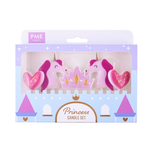 PME - Princess Candles - Set of 5