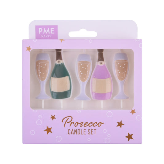 PME - Prosecco Candles - Set of 5