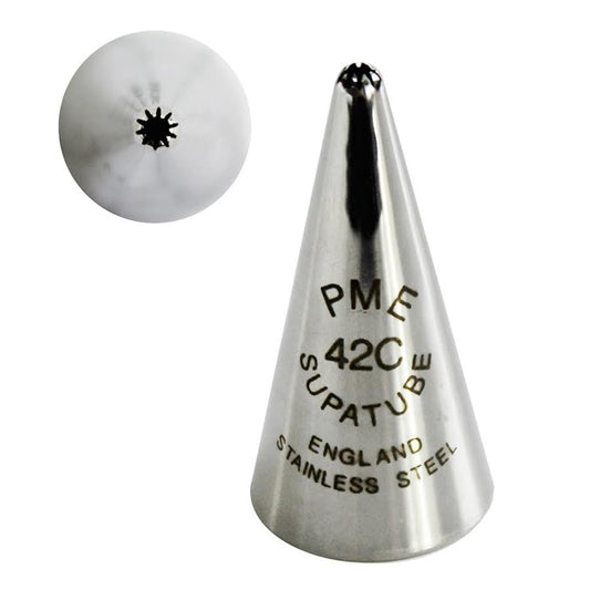 PME Small Closed Rope - Supatube 42C Piping Nozzle Tube Tip