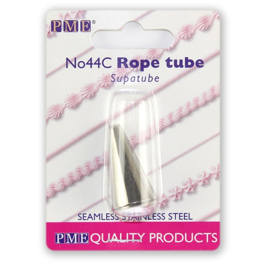 PME Supatube 44C - Piping Nozzle Tube Tip - Closed Rope