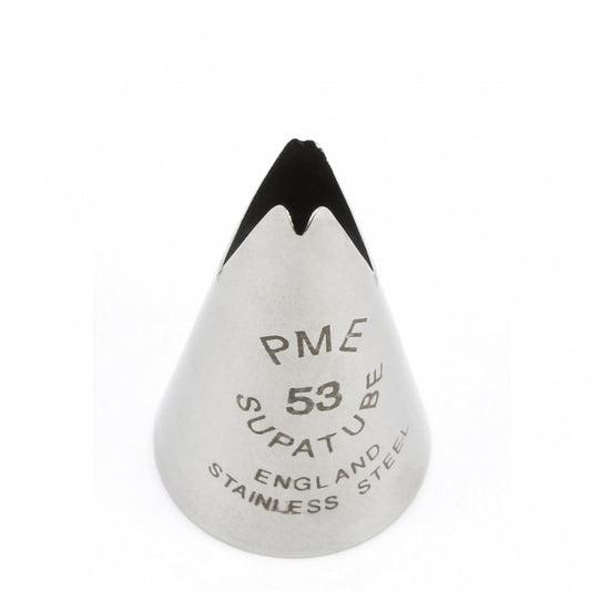 PME Supatube 53 - Piping Nozzle Tube Tip - Broadleaf and Lily