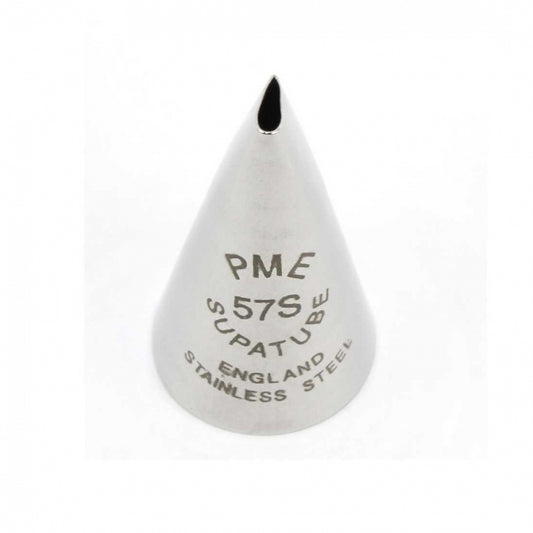 PME - Supatube 57S Straight Ambidextrous Petal Piping Nozzle