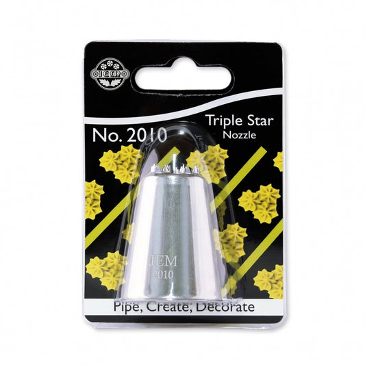 PME Triple Star Decorating Tip #2010