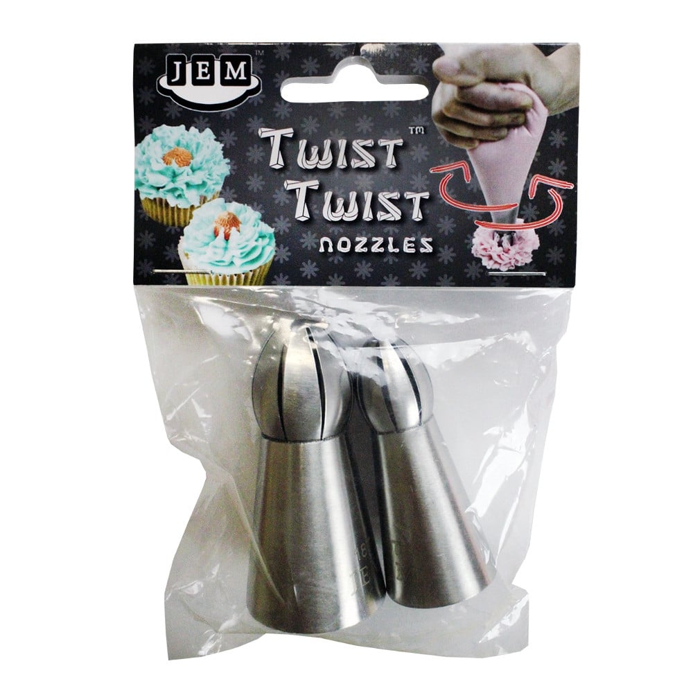 PME Twist Twist Piping Nozzle Set 2 - JEM