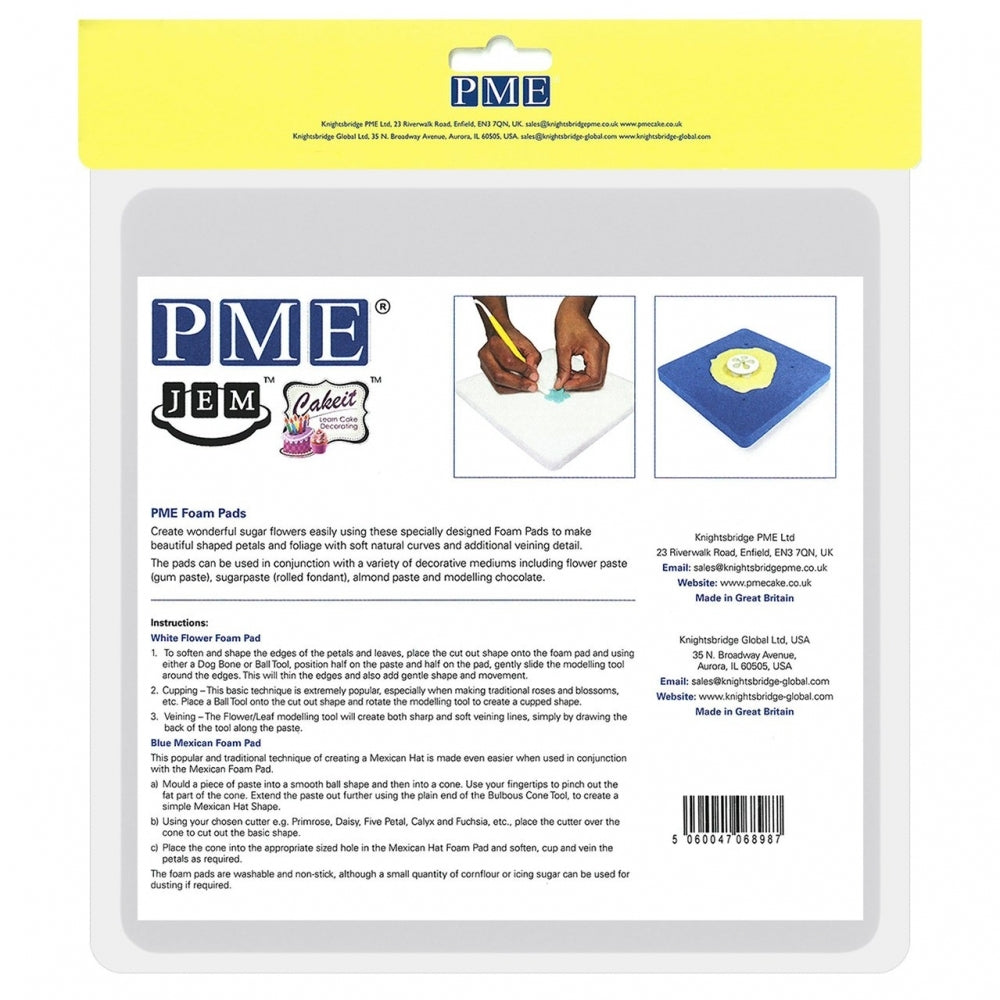 PME - White Flower Foam Pad