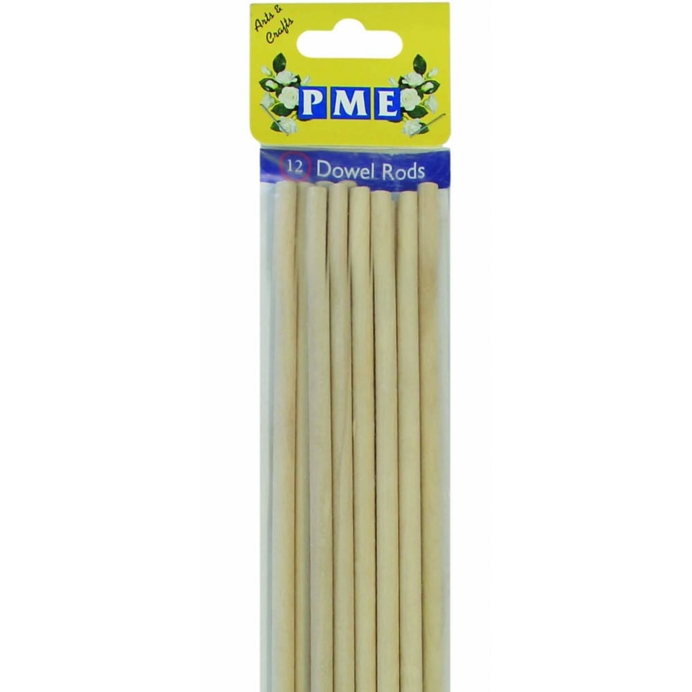 Wooden Dowels - Pack of 12