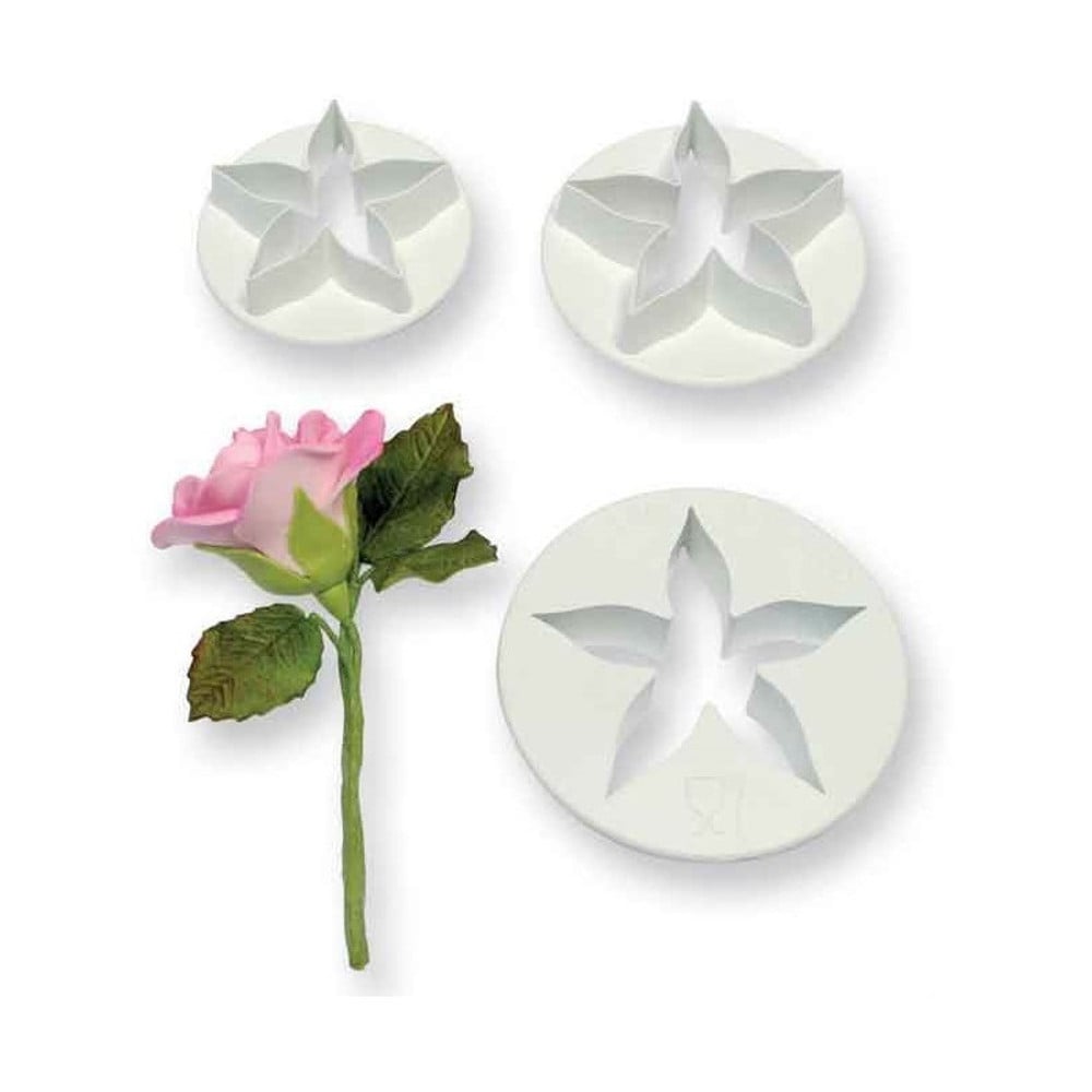 XL Calyx Flower Icing Cutter Set Of 3