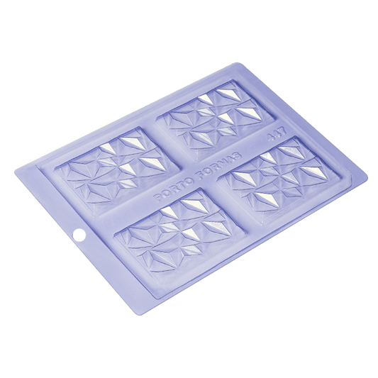 Small Geo Diamond Chocolate Bar Mould