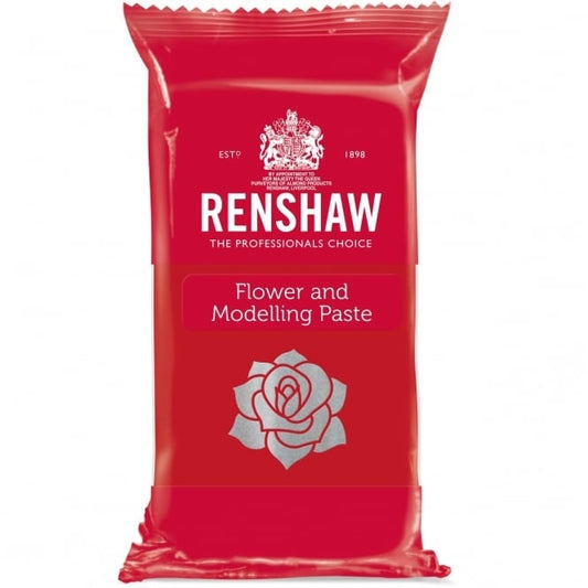 RENSHAW Carnation Red Flower & Modelling Paste 250g