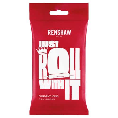 RENSHAW White - Just Roll With It Sugarpaste Fondant Icing