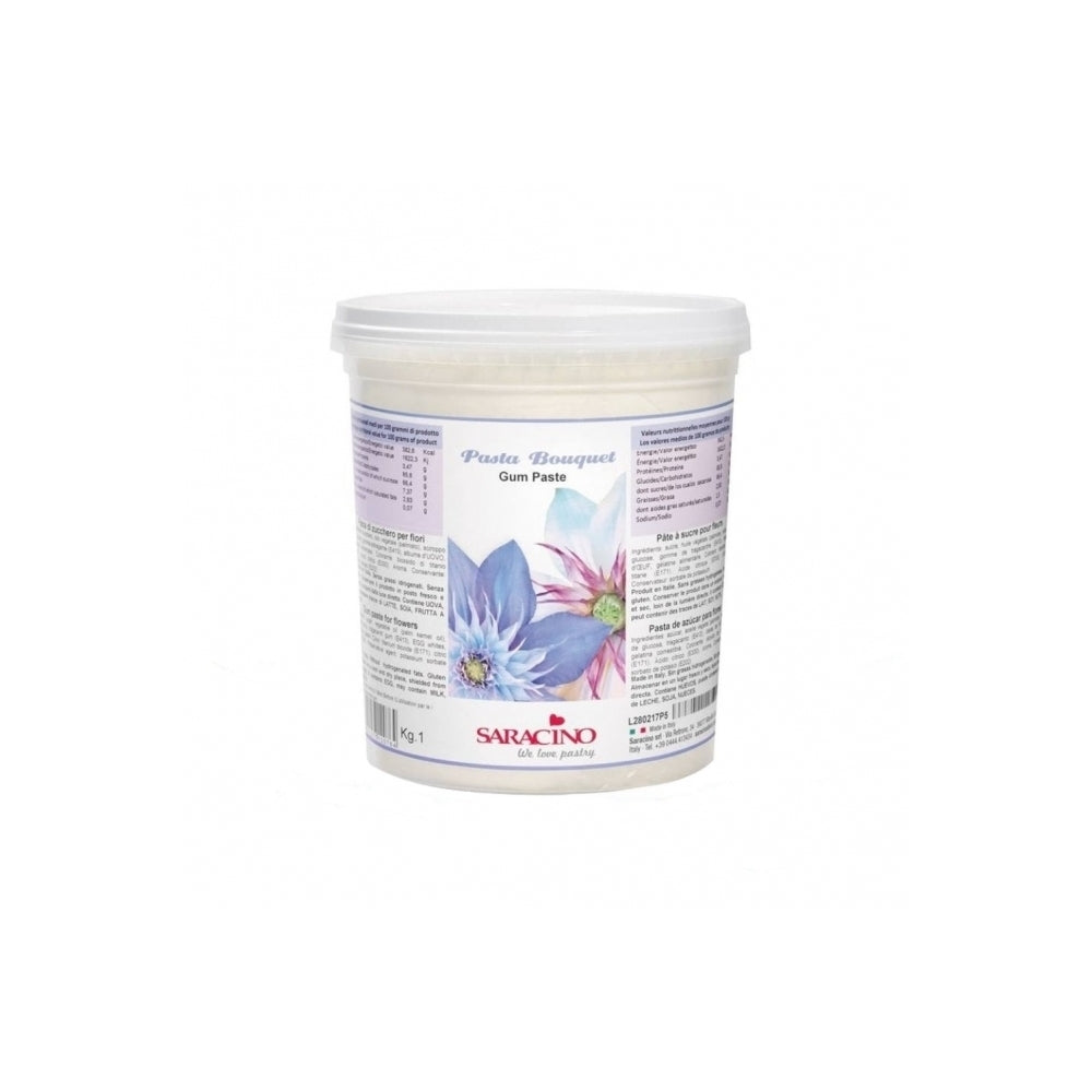 White Bouquet Flower Paste