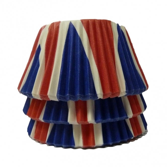 SCRUMPTIOUS Union Jack Cupcake Cases x 36