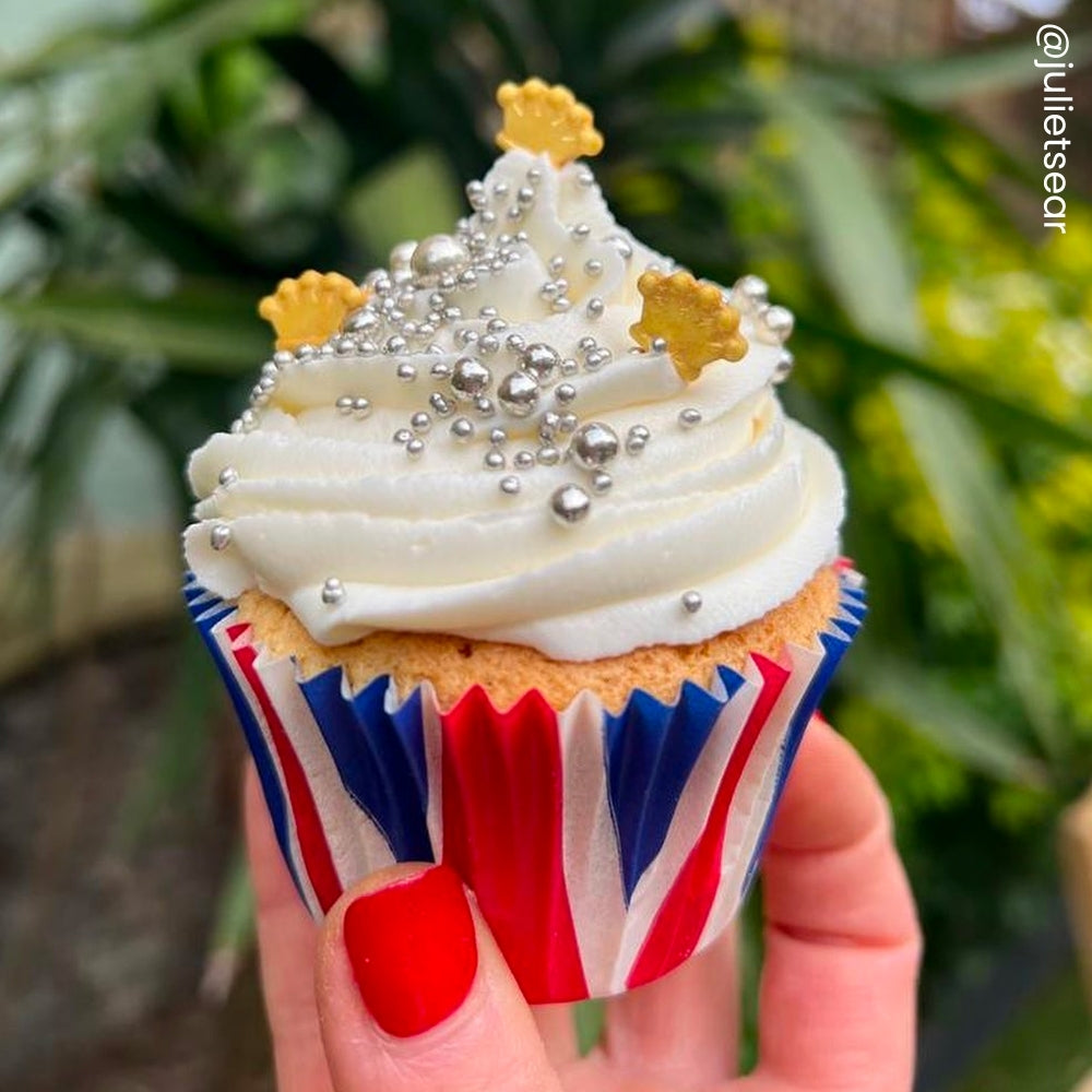 SCRUMPTIOUS Union Jack Cupcake Cases x 36