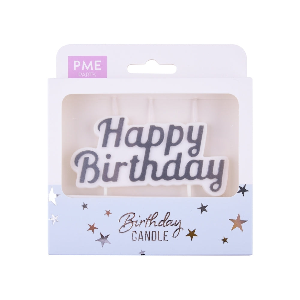 PME - Happy Birthday Candles (7 Colours)