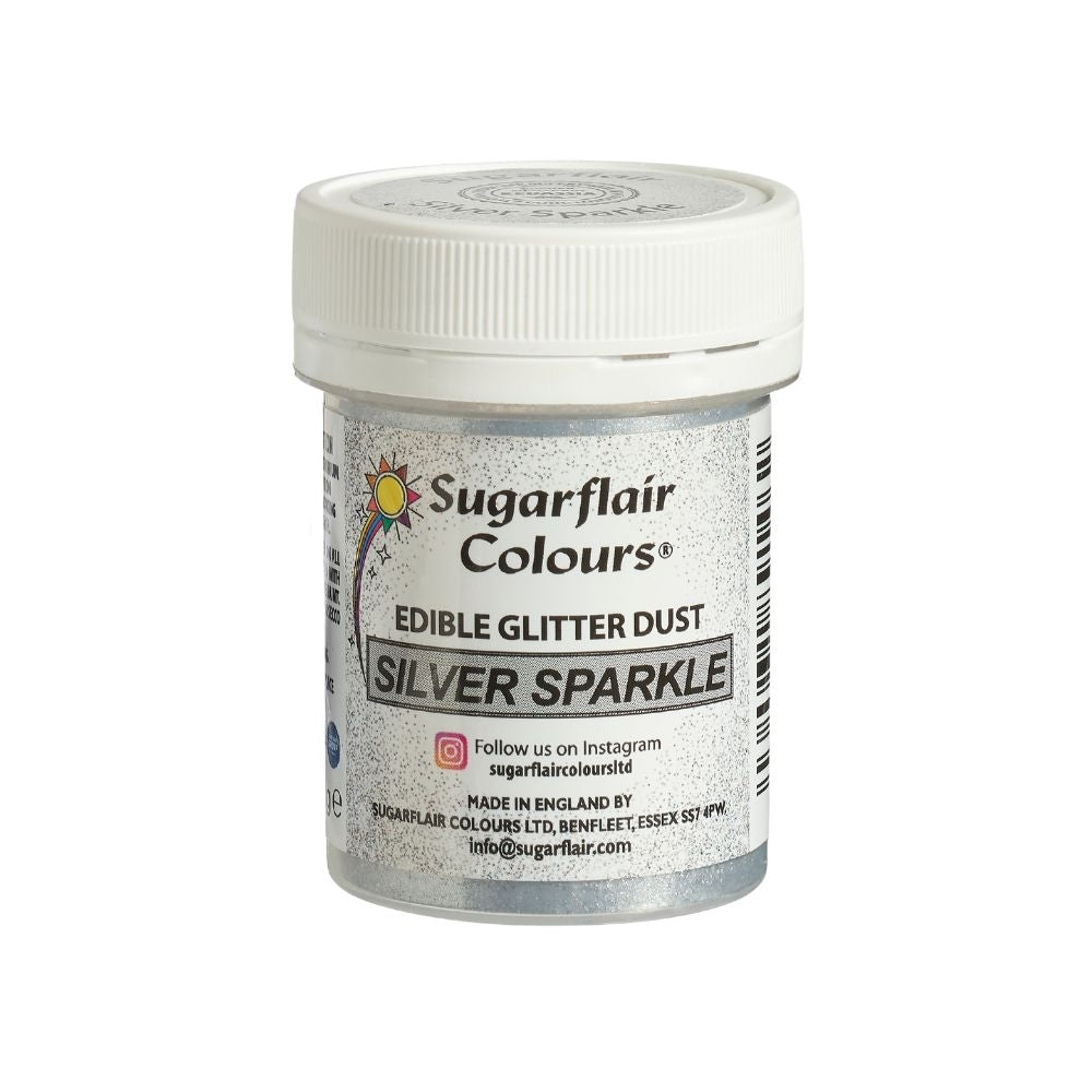 SUGARFLAIR - Edible Glitters Dust 10g (6 Colours)