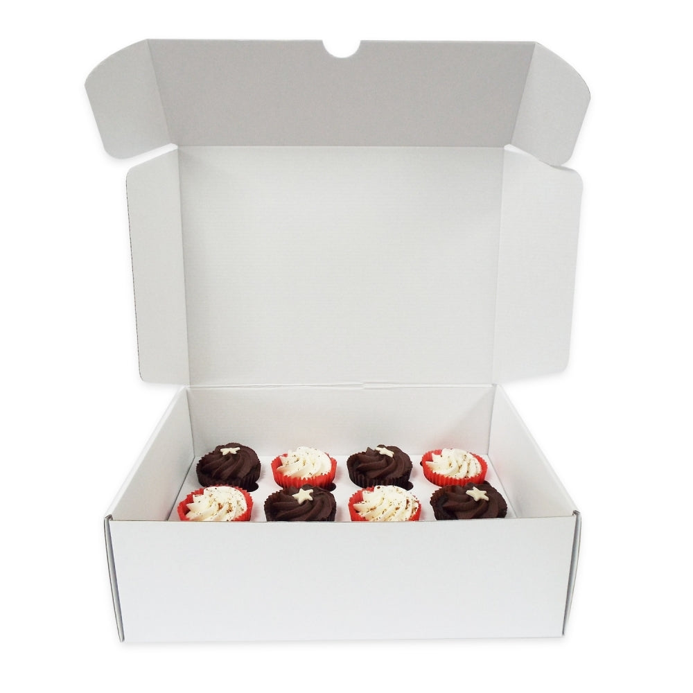 4" Deep Corrugated Cupcake Box