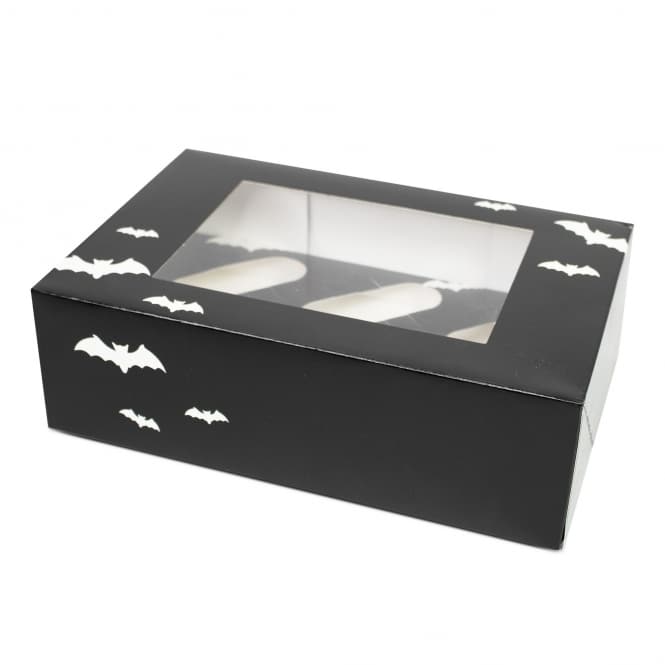 SIMPLY MAKING - Halloween Bat Satin Cupcake Box