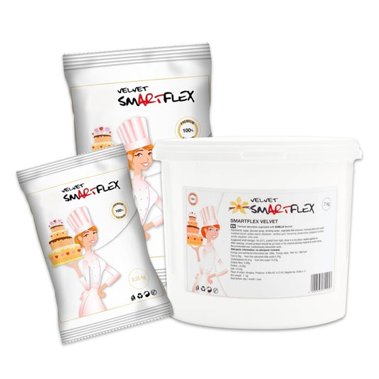 SMARTFLEX - White Velvet Sugarpaste 250g