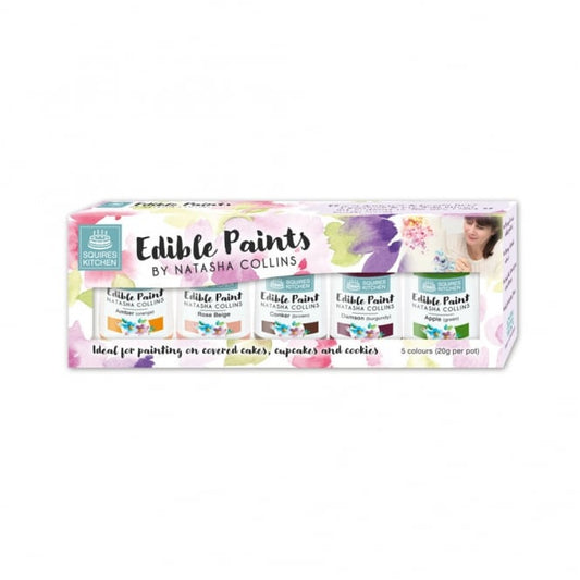 SQUIRES KITCHEN Edible Paint Set 3 Natasha Collins