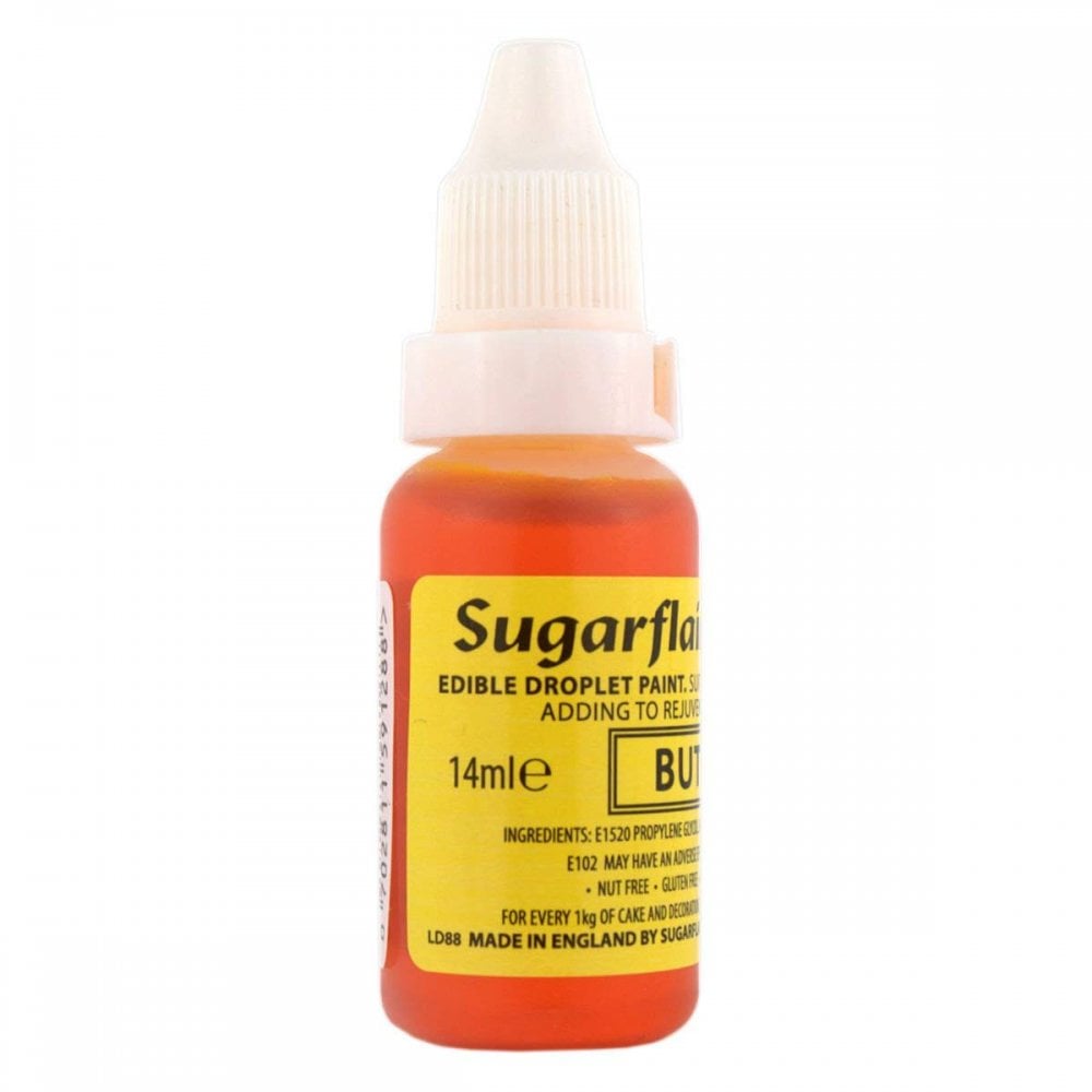 SUGARFLAIR - Sugartint Concentrated Droplet Colour 14ml X 13 Colours