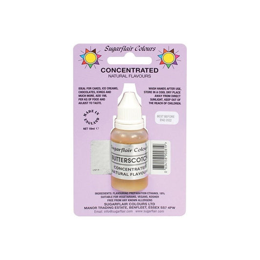 Butterscotch - Concentrated Natural Flavour 18ml