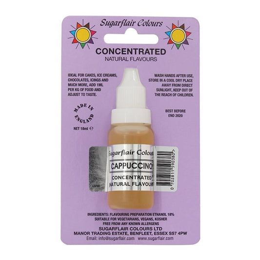 Cappuccino - Concentrated Natural Flavour 18ml