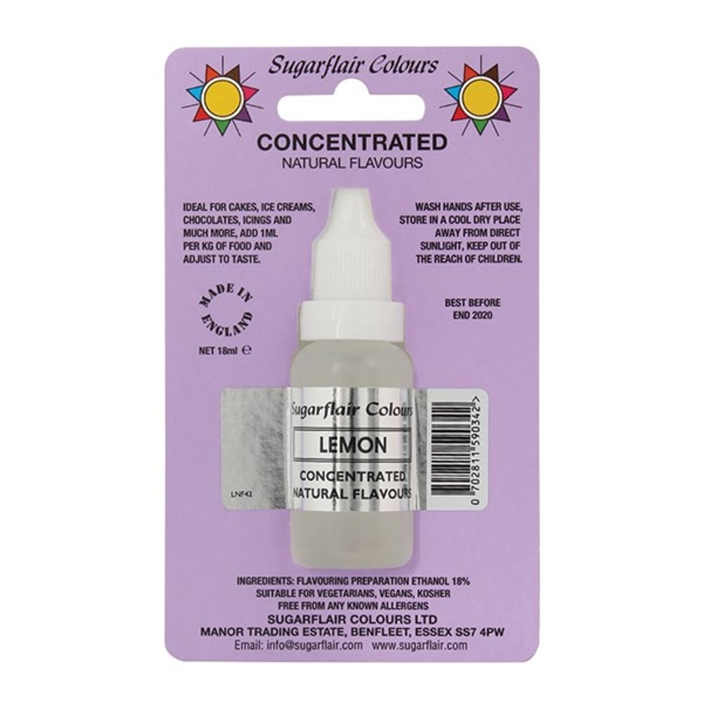 Lemon - Concentrated Natural Flavour 18ml