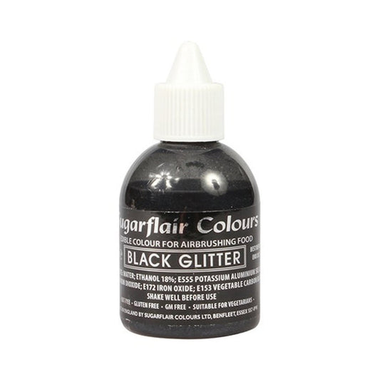 Black Glitter - Airbrush Colour 60ml