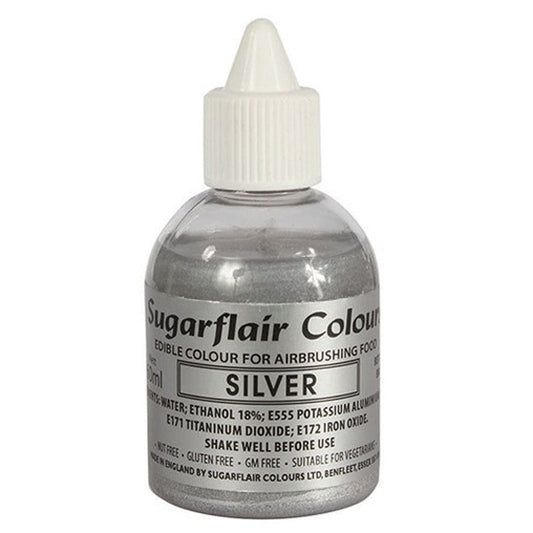 Silver - Airbrush Colour 60ml