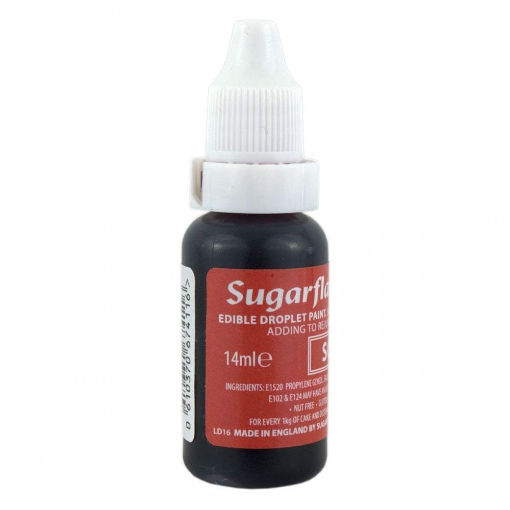 SUGARFLAIR - Sugartint Concentrated Droplet Colour 14ml X 13 Colours