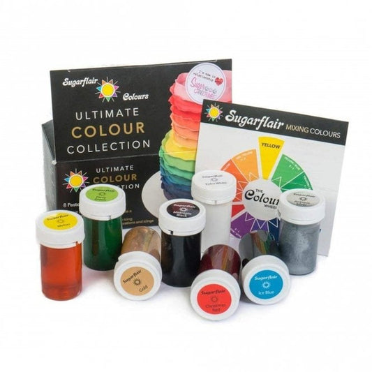 SUGARFLAIR - Ultimate Colour Paste Collection - Set of 8 Colours