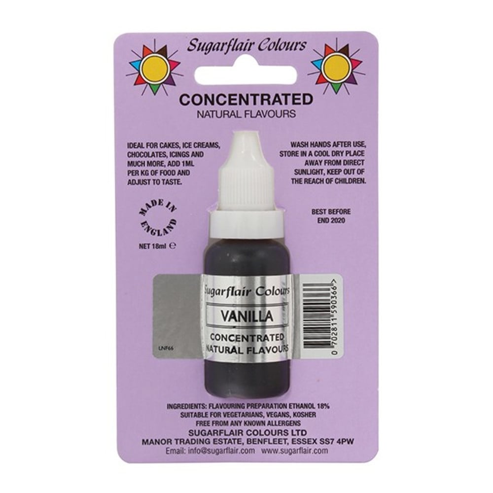 Vanilla - Concentrated Natural Flavour 18ml