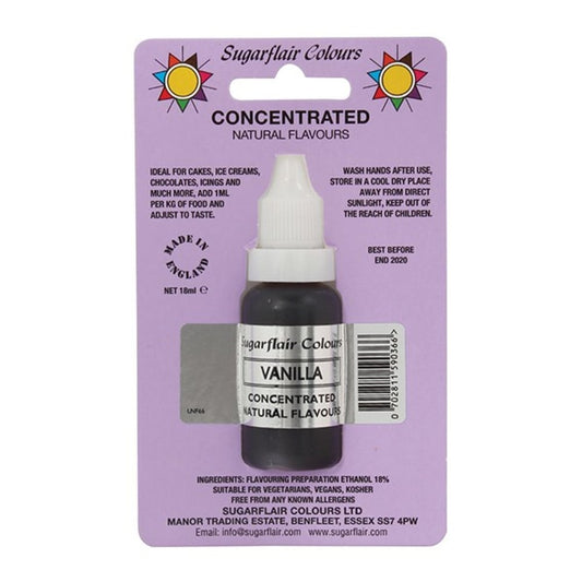 Vanilla - Concentrated Natural Flavour 18ml