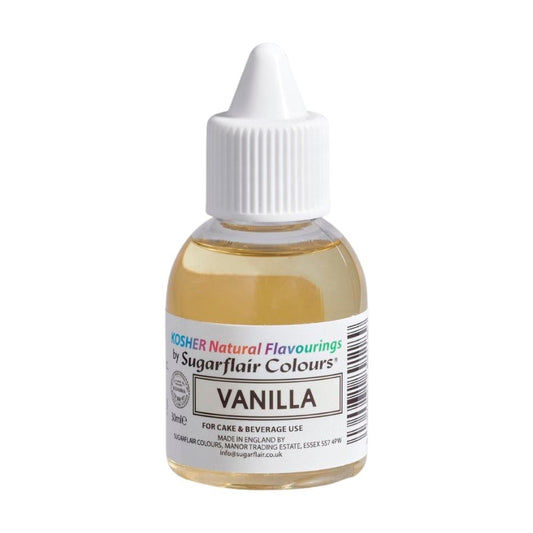 Vanilla - Kosher Concentrated Natural Flavour 30ml