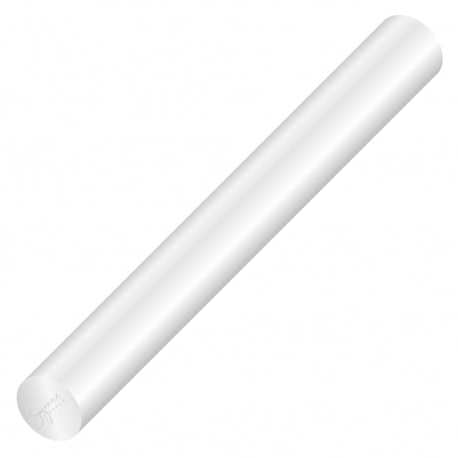 SUZANNE ESPER 9" Clear Acrylic Rolling Pin