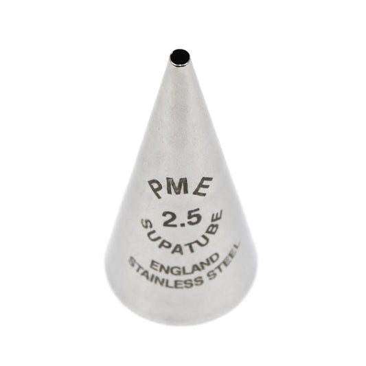 PME Supatube 2.5 - Piping Nozzle Tube Tip - Line / Writing