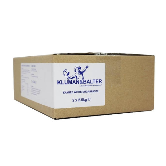 THE CAKE DECORATING CO. - White Kaybee Sugar Paste 5kg - Kluman And Balter