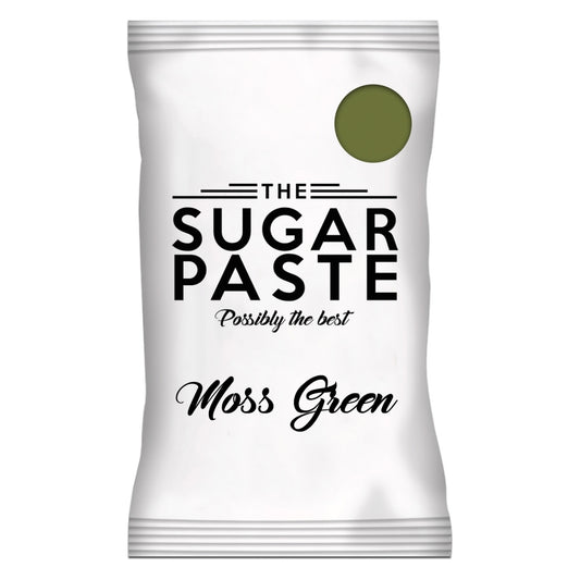 THE SUGAR PASTE - Moss Green Sugarpaste (250g)