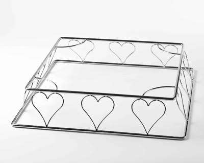 16" Heart Wire Cake Stand