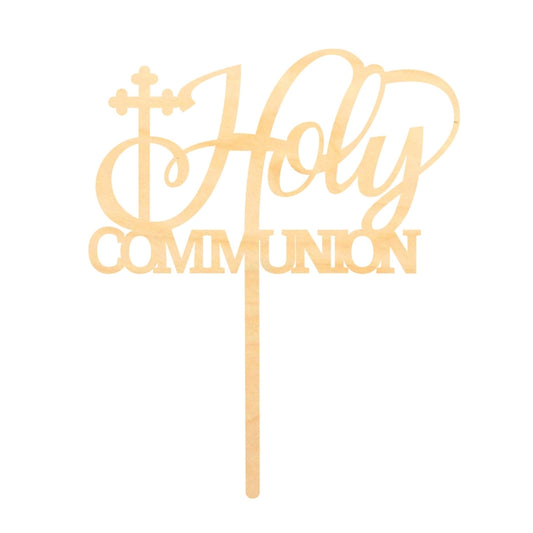 MAKE A WISH - Holy Communion Cake Topper