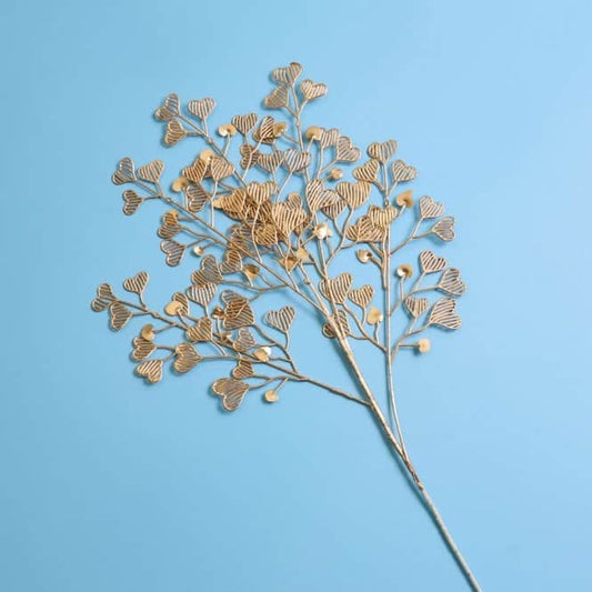 Vintage Gold Delicate Foliage