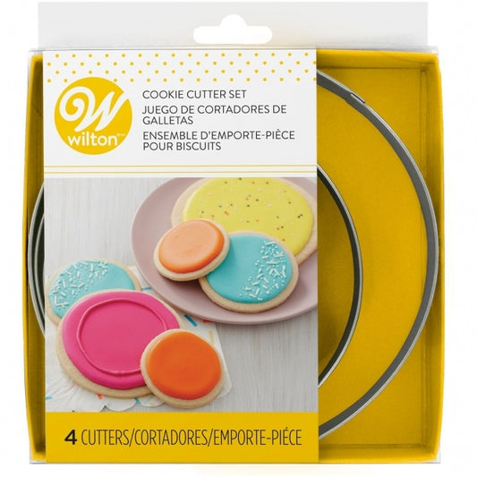 WILTON Circles Nesting Metal Cutter Set of 4 (Copy)