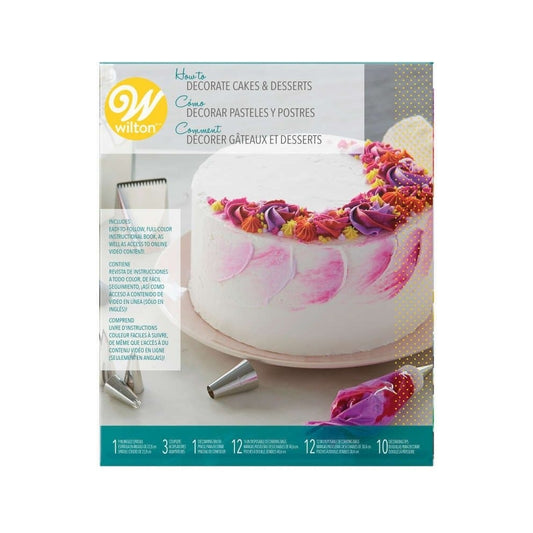 WILTON - Decorate Cakes & Desserts Kit