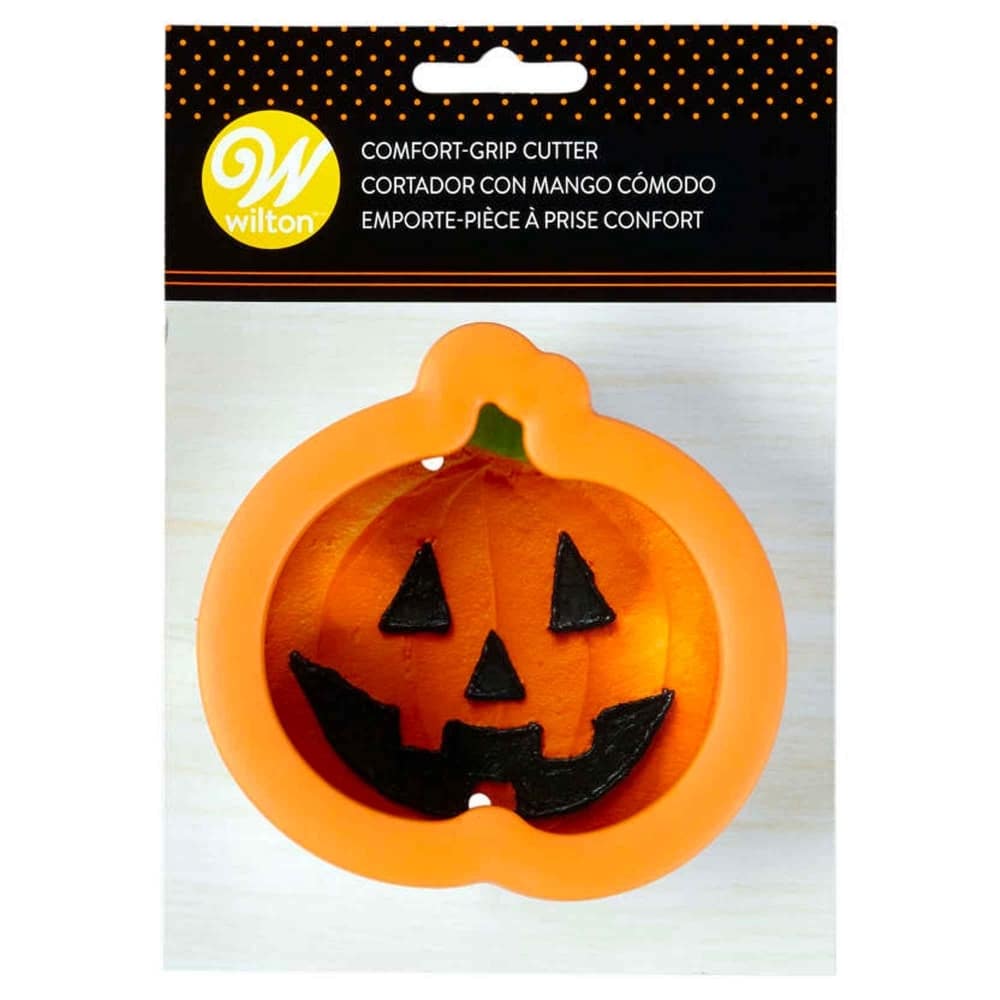 WILTON - Jack O Lantern Grippy Cookie Cutter