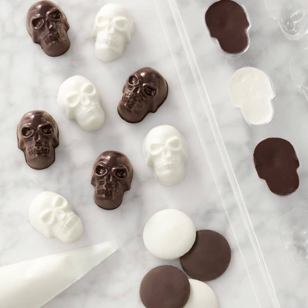 WILTON - Mini Skull Candy Mould