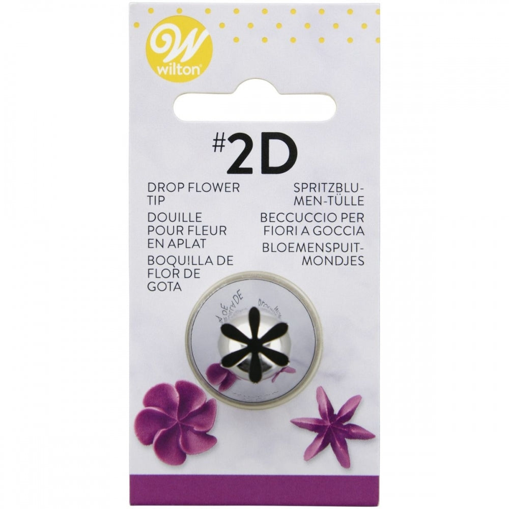 WILTON - Drop Flower Decorating Tip No.2D