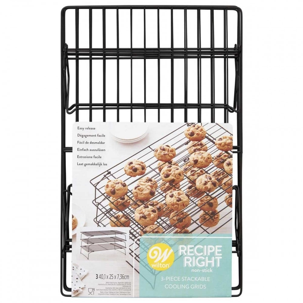 WILTON Recipe Right Non-Stick 3 Tier Cooling Grid