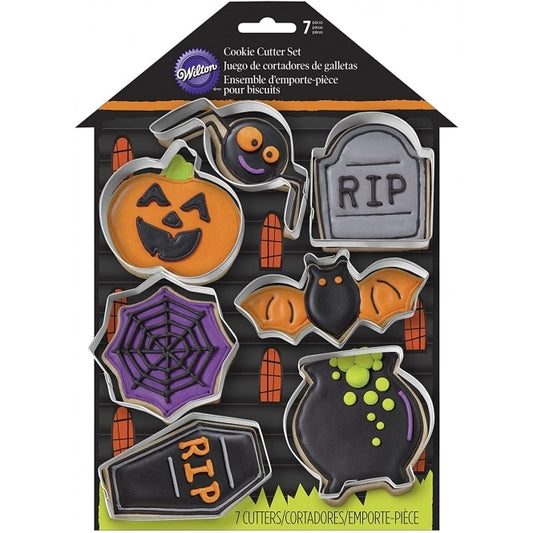 WILTON - Set Of 7 Haunted House Cutters