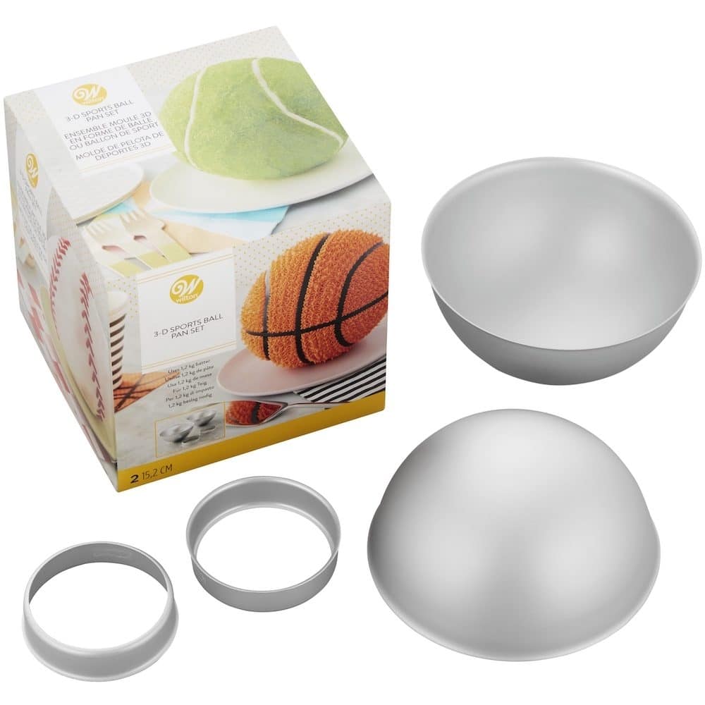 WILTON Sports Ball Pan Set