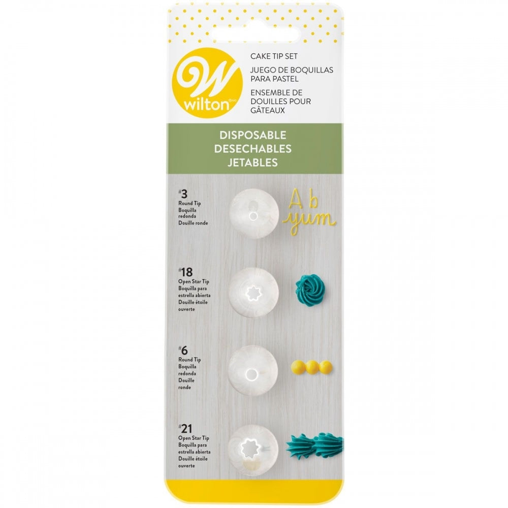 WILTON - Disposable Decorating Tip Set